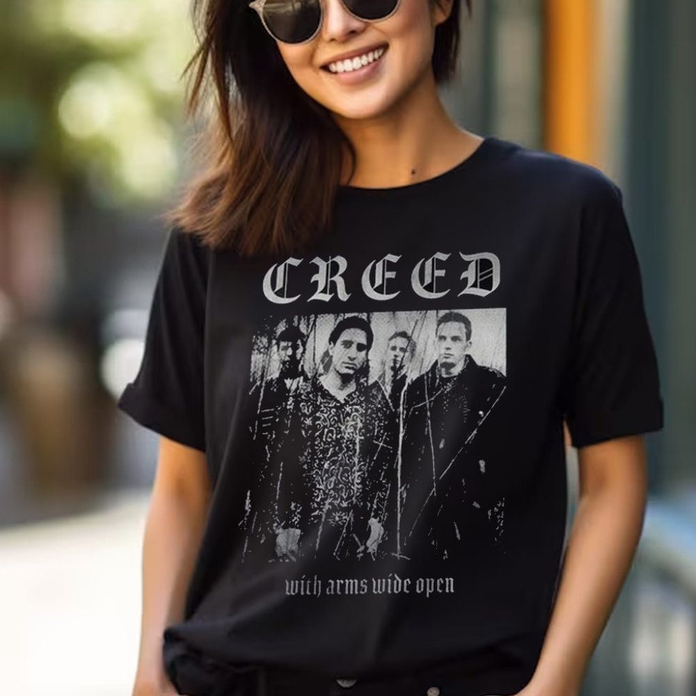 Vintage Creed Band Shirt Creed Band Tour Music Unisex Shirt Creed Band Shirt